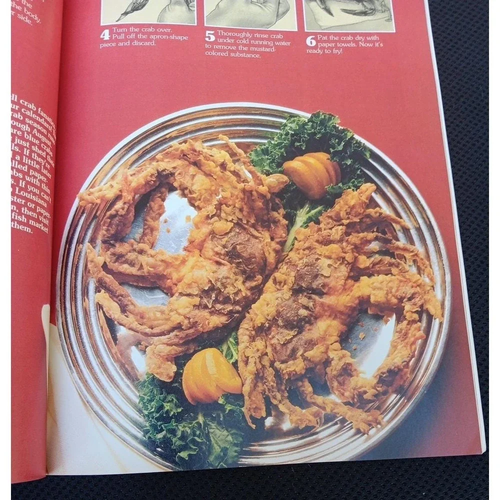 Better Homes and Gardens Cookbook‎ Cajun Cooking Hardcover 1987 Vintage